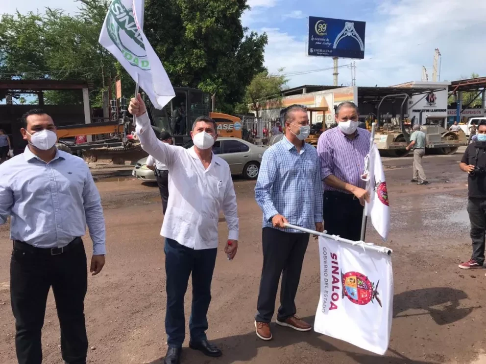 Pondrán fina a baches de bulevar Centenario de Los Mochis