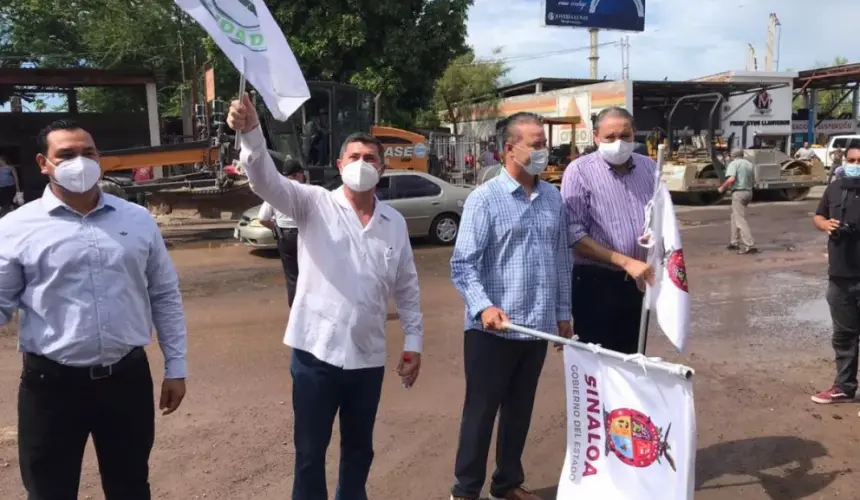 Pondrán fina a baches de bulevar Centenario de Los Mochis