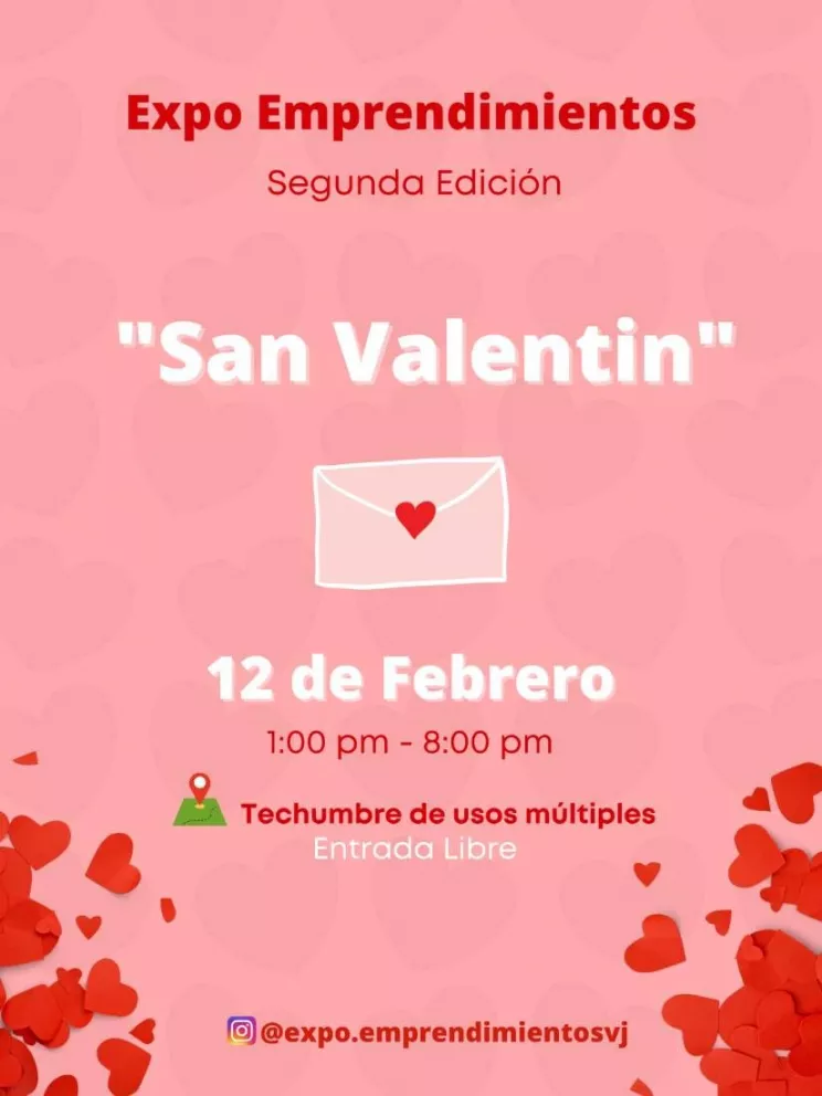Saca la mesa y participa en el bazar “San Valentín” de Villa Juárez