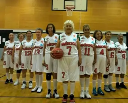Mexicanas de 65 años y más, ganan mundial de Maxibaloncesto
