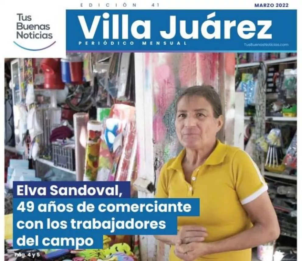 Periódico de Villa Juárez marzo 2022