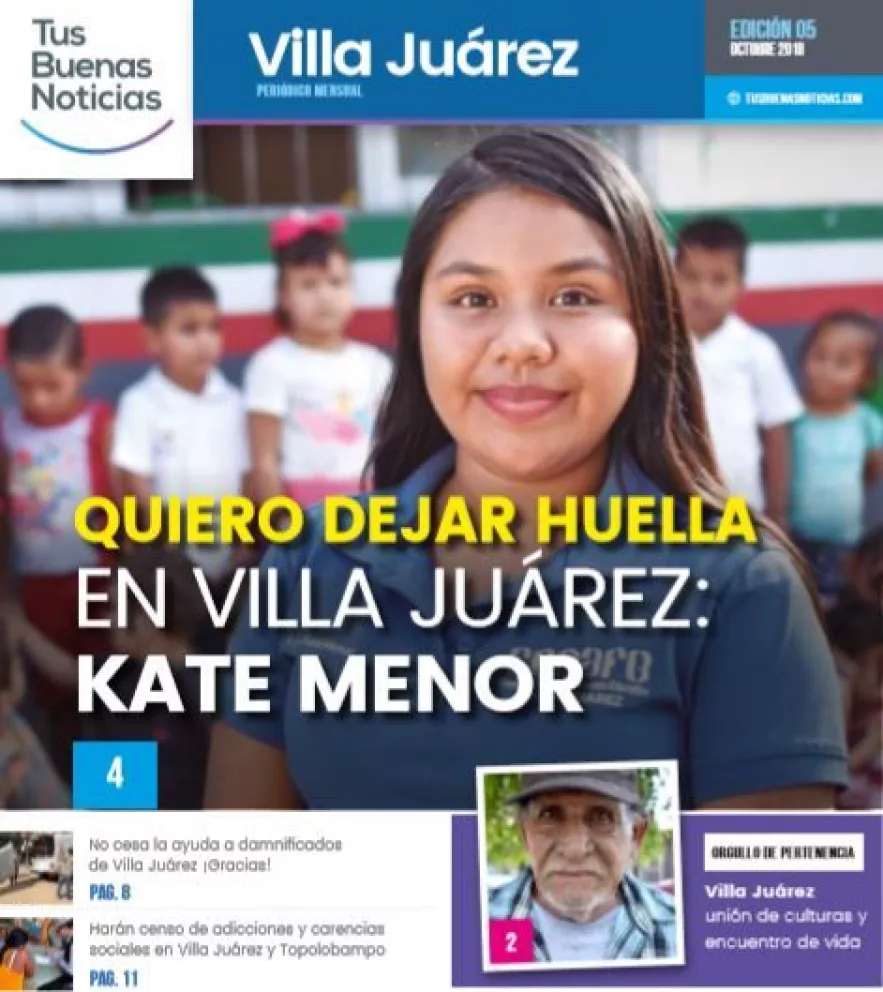 Periódico de Villa Juárez octubre