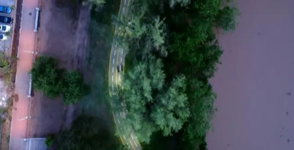 (VIDEO) Disfruta del Parque las Riberas en Culiacán desde el aire