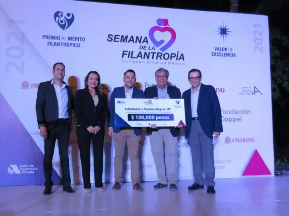 JAP Sinaloa premia a instituciones por Mérito Filantrópico y Valor de Excelencia 2021