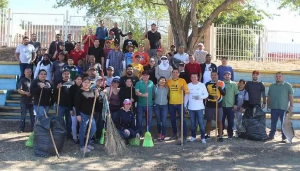 Arranca en Culiacán programa “Todos Limpiemos Nuestra Cancha Deportiva”