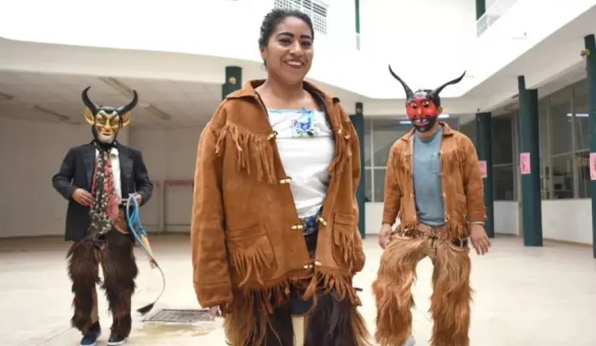 Ana María trajo las danzas autóctonas de Oaxaca a Villa Juárez