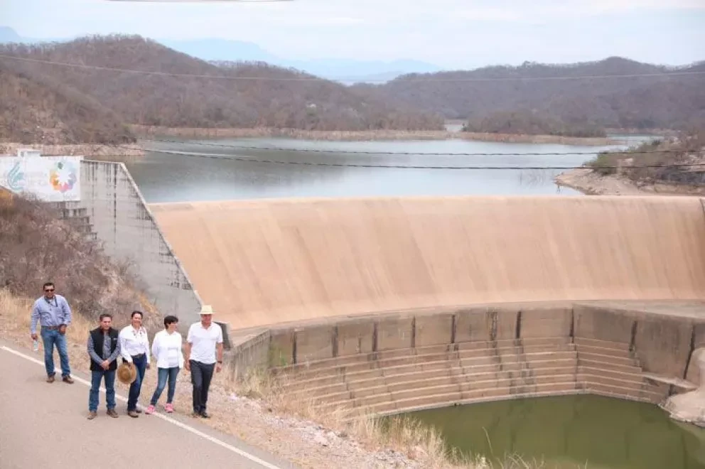 Supervisa titular de Conagua y Quirino presa Picachos para continuar obras