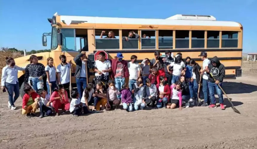 Realizan intensa jornada de arborización en Villa Juárez