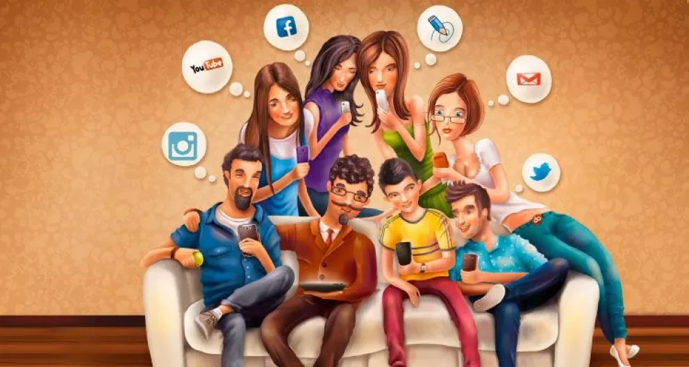 El abuso de las redes sociales