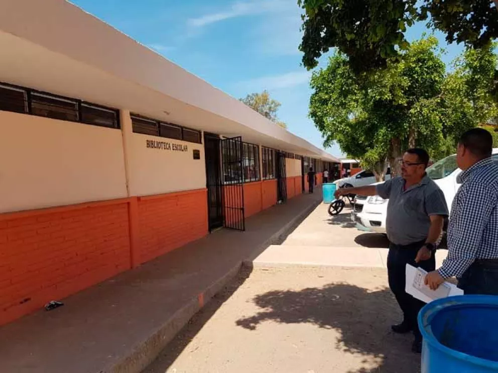 Rehabilitaron escuela primaria de Villa Juárez