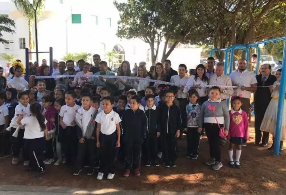 Restauran parque de la plazuela en Villa Juárez