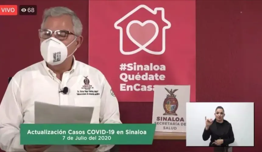 Hoy 141 nuevos casos de coronavirus en Sinaloa y 32 muertos