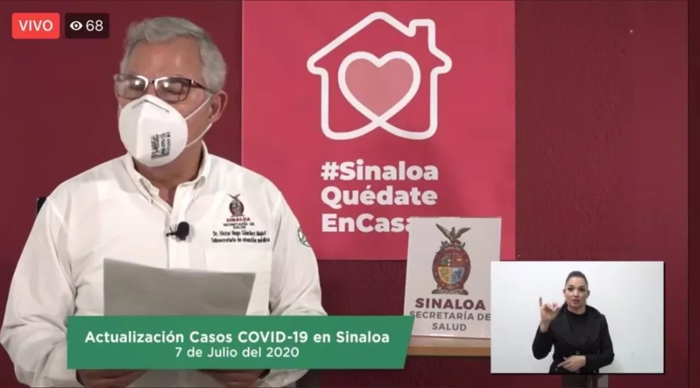 Hoy 141 nuevos casos de coronavirus en Sinaloa y 32 muertos