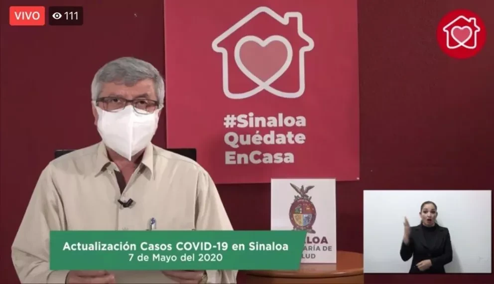 65 nuevos pacientes Covid en Sinaloa, hoy 10 muertos en plataforma