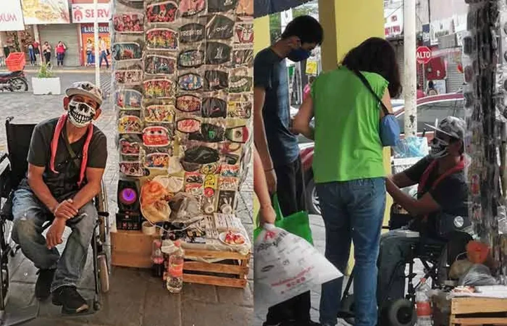 A Rubén las balas no le quitaron el entusiasmo por vivir