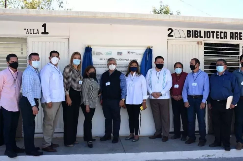 Inauguran en penal de Aguaruto primera Sala de Educación para la Paz