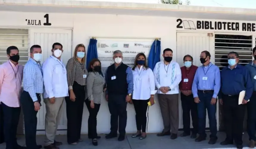 Inauguran en penal de Aguaruto primera Sala de Educación para la Paz