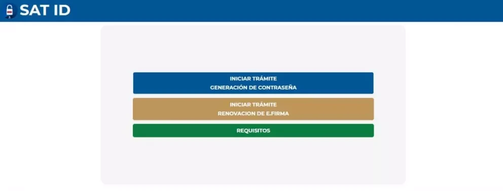 SAT ID: Renueva la firma electrónica desde casa