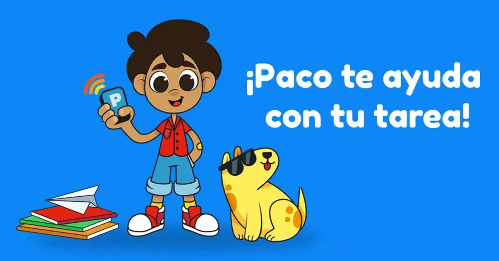 Con Paco el Chato sí haces la tarea