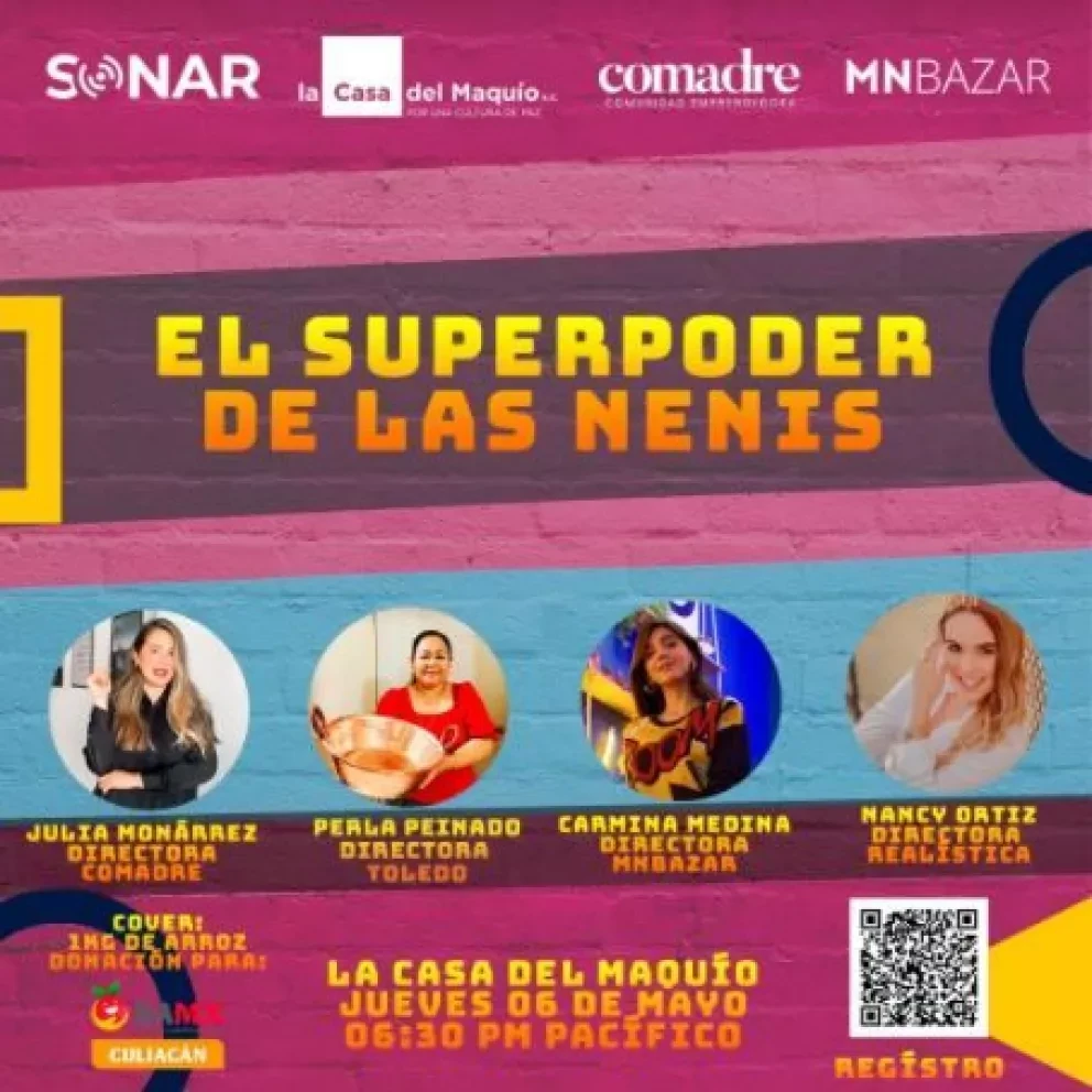 Aprende del Superpoder de las Nenis en esta charla