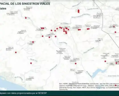 Mapasin inicia análisis y mapeo de siniestralidad vial de Navolato