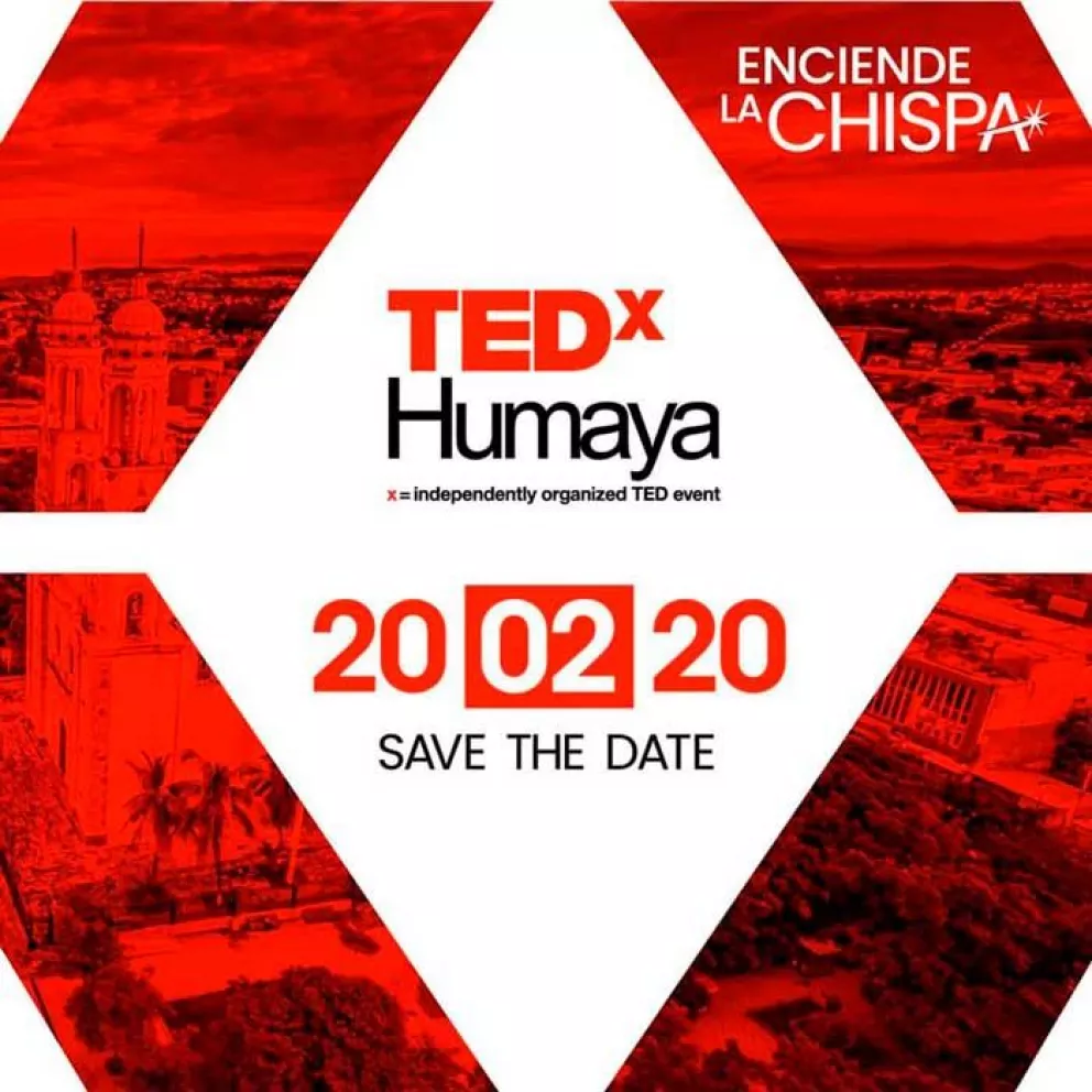 ¿Vamos a las pláticas TEDxHumaya en Culiacán?