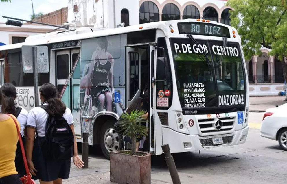 Sube tarifa a transporte en Sinaloa, se mantiene a 3.50 a estudiantes