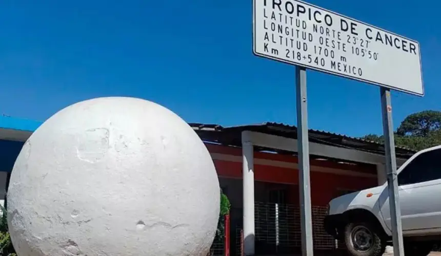 VIDEO | Trópico de Cáncer: La línea imaginaria que cruza por Concordia, Sinaloa