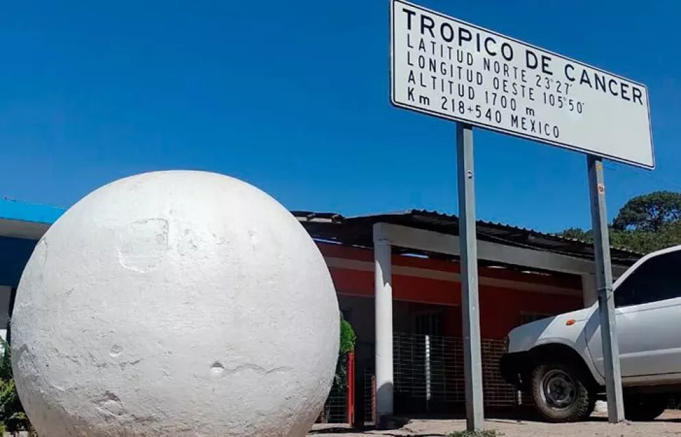 VIDEO | Trópico de Cáncer: La línea imaginaria que cruza por Concordia, Sinaloa