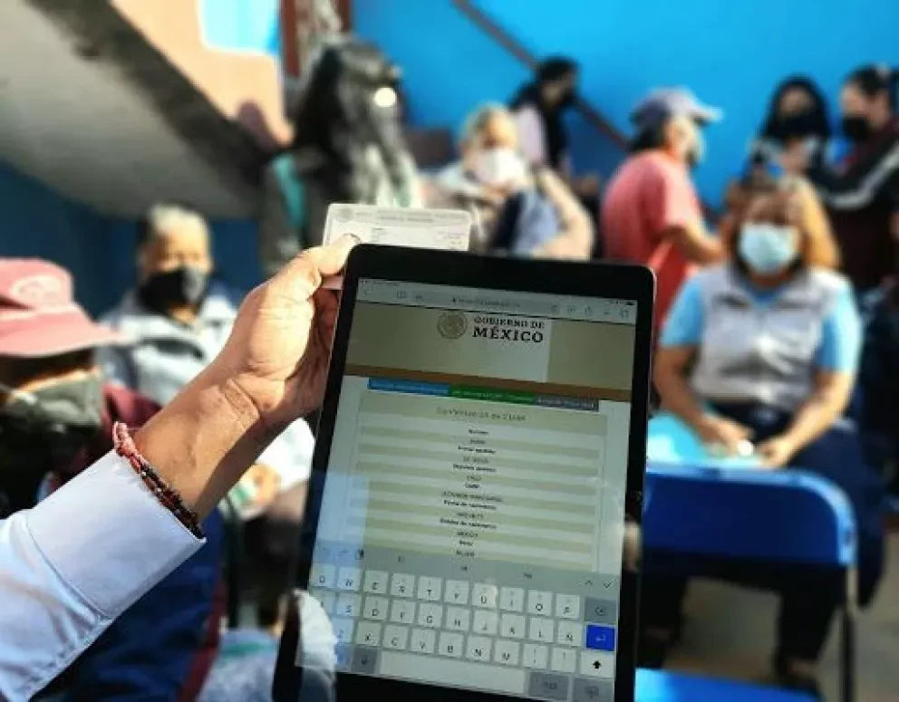 Los de 30 ya se pueden registrar para su vacuna
