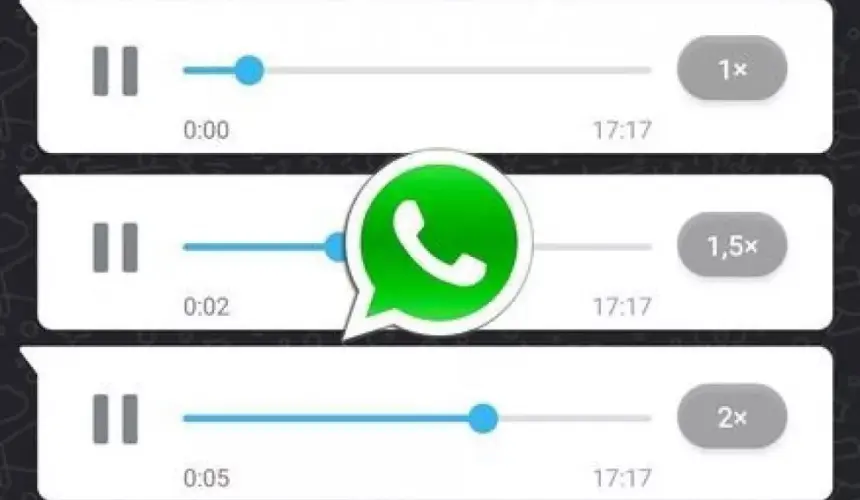 Así puedes escuchar notas de voz de WhatsApp más rápido