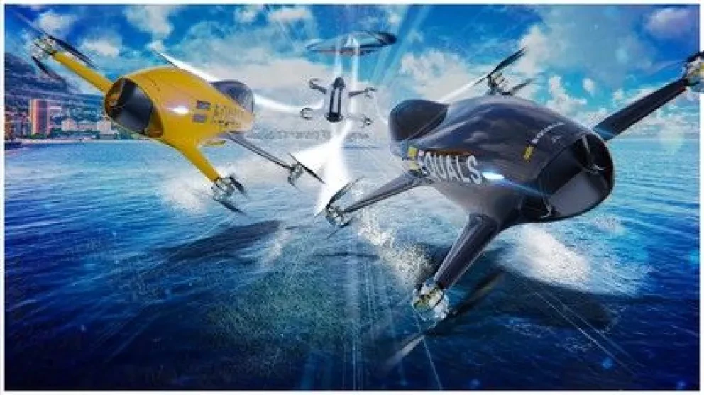 Conoce el primer auto de carreras volador