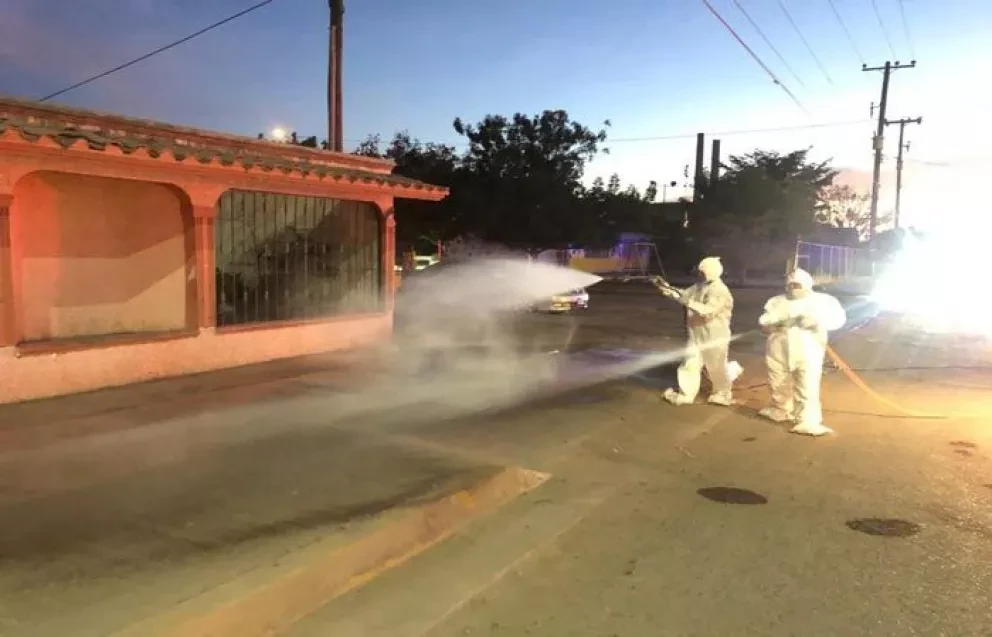 Intensifican campaña de sanitización en Navolato