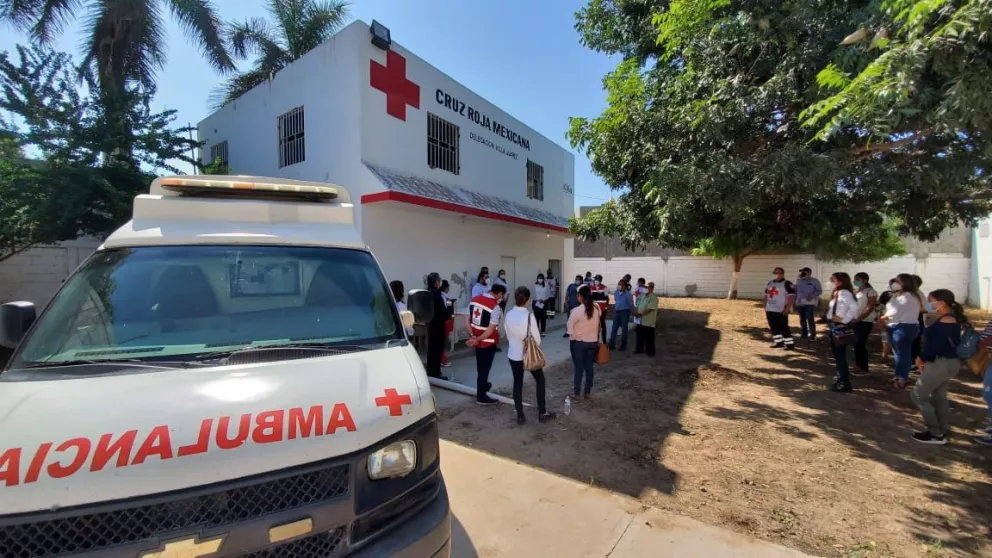 Vuelven a abrir base de Cruz Roja en Villa Juárez