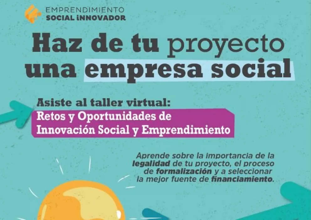 Haz emprendimiento con una empresa social