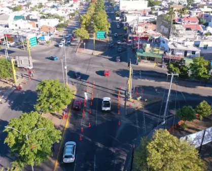 Inicia remodelación de crucero de Universitarios y Las Américas en Culiacán