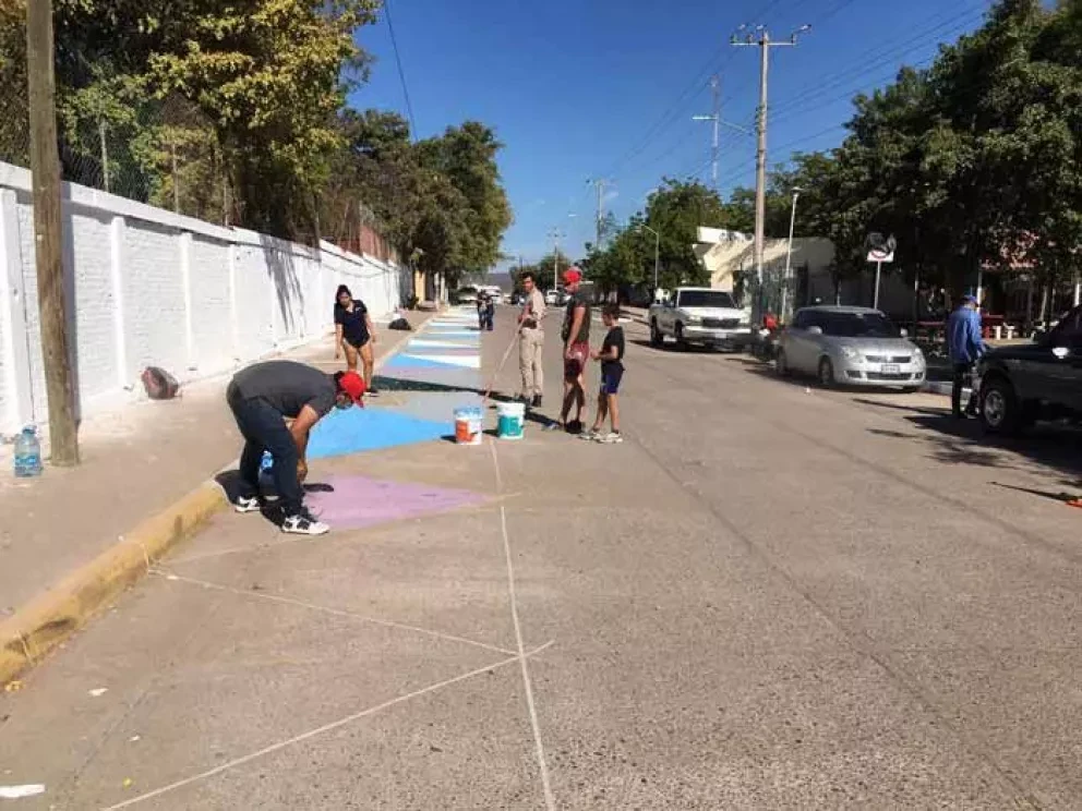 Realizan prueba de Urbanismo Táctico en colonia Lázaro Cárdenas