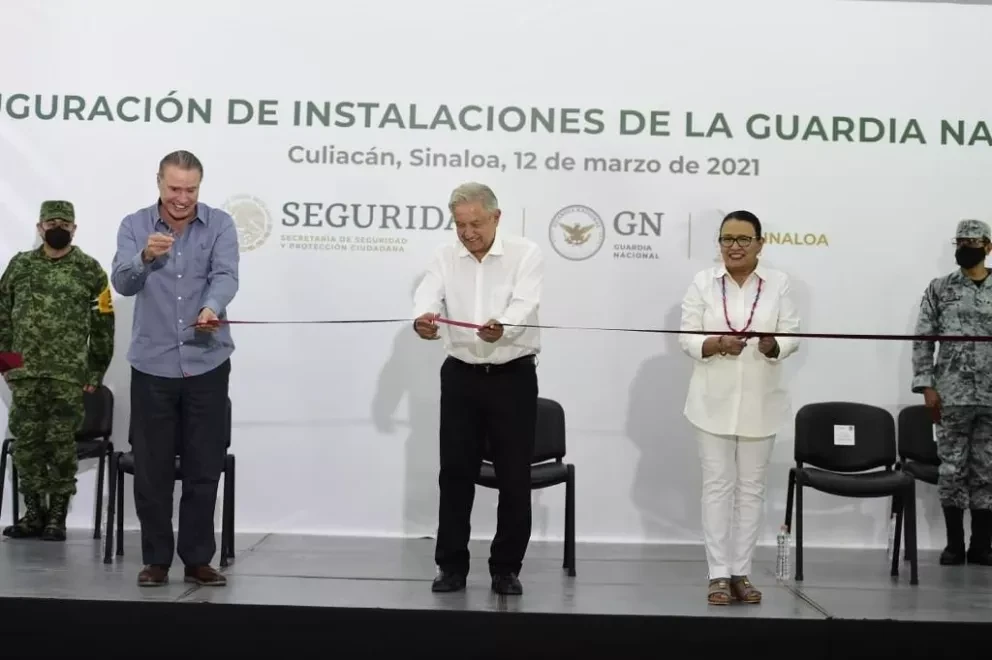 Amlo inaugura las instalaciones de la Guardia Nacional