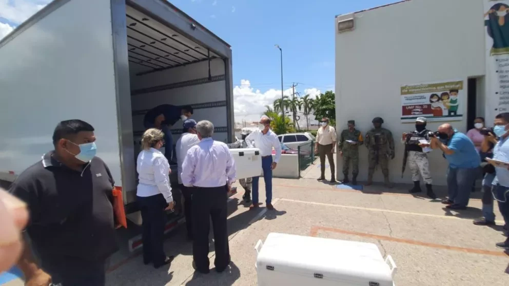Llegan vacunas para jóvenes de Angostura, Guasave y Mocorito