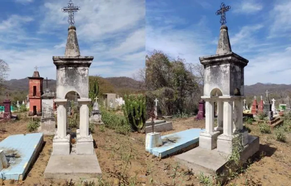 VIDEO: El Panteón de Palmillas en Concordia, Sinaloa
