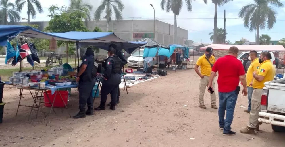 Suspenden tianguis en Villa Juárez y ligas deportivas en todo Navolato