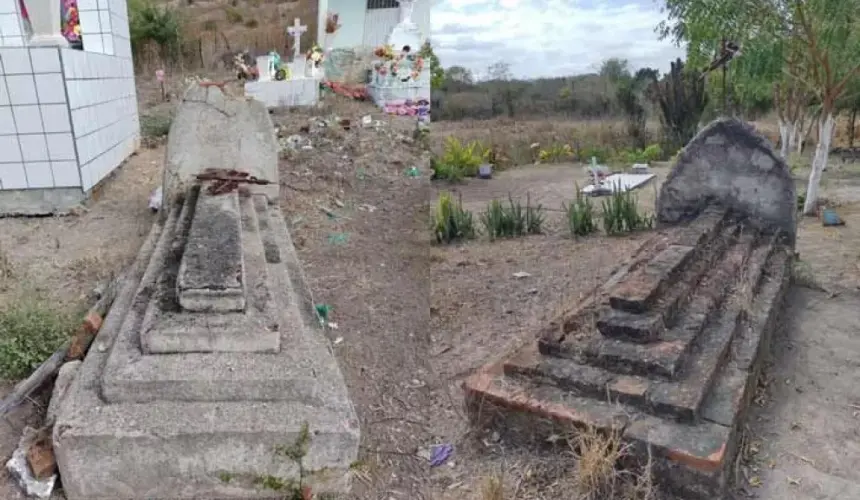 VIDEO: Conoce el Panteón de Cerritos, en Concordia, Sinaloa.