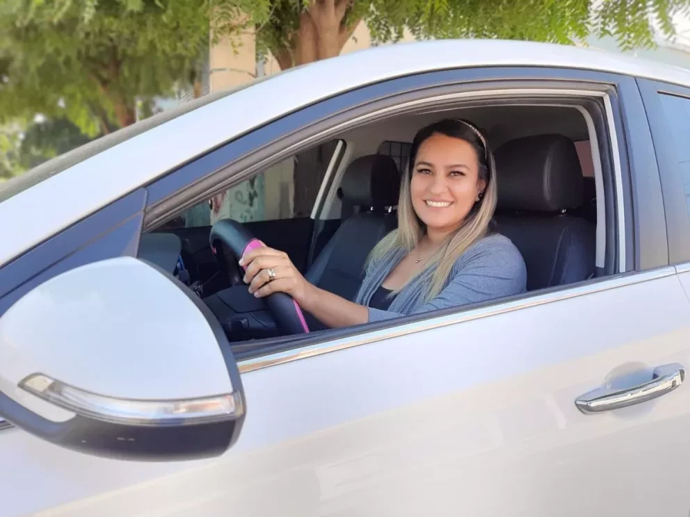 Olga Yajaira, un ejemplo de perseverancia al volante de un Uber