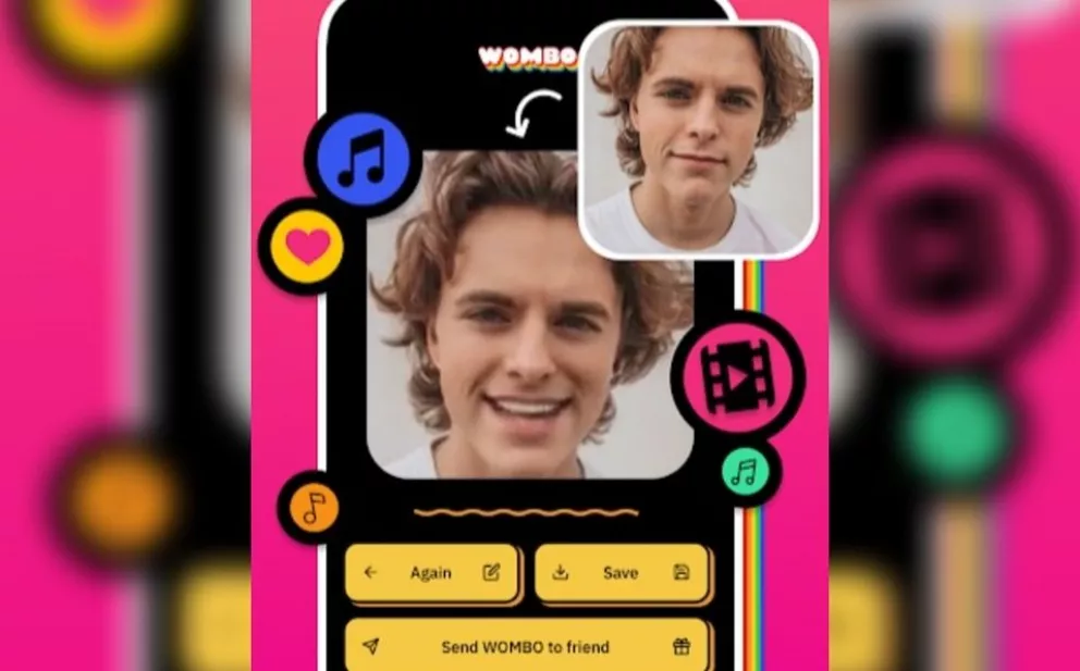 Wombo, la nueva App que pone a cantar tus fotos