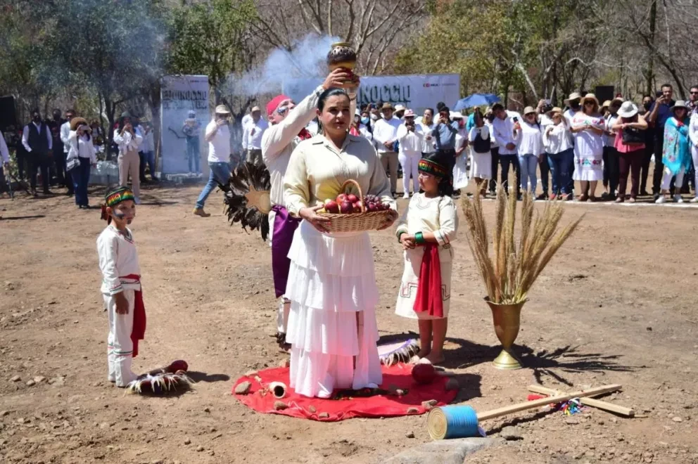 Reciben el Equinoccio de Primavera en El Tecomate