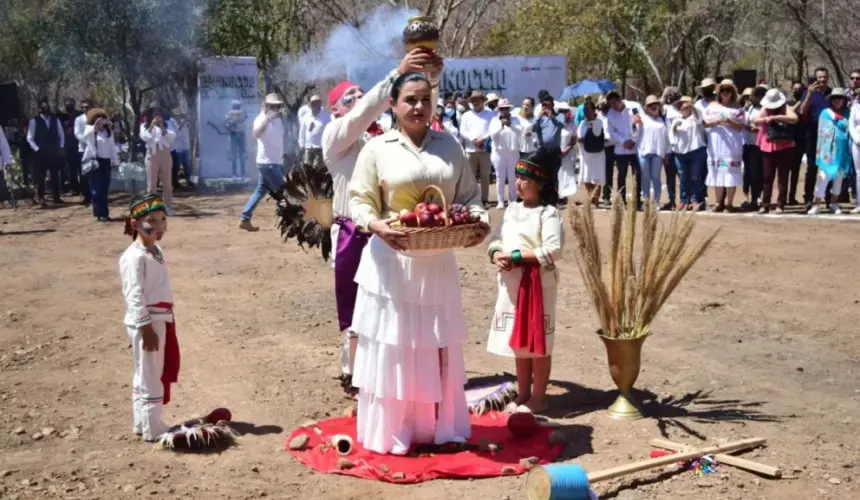 Reciben el Equinoccio de Primavera en El Tecomate