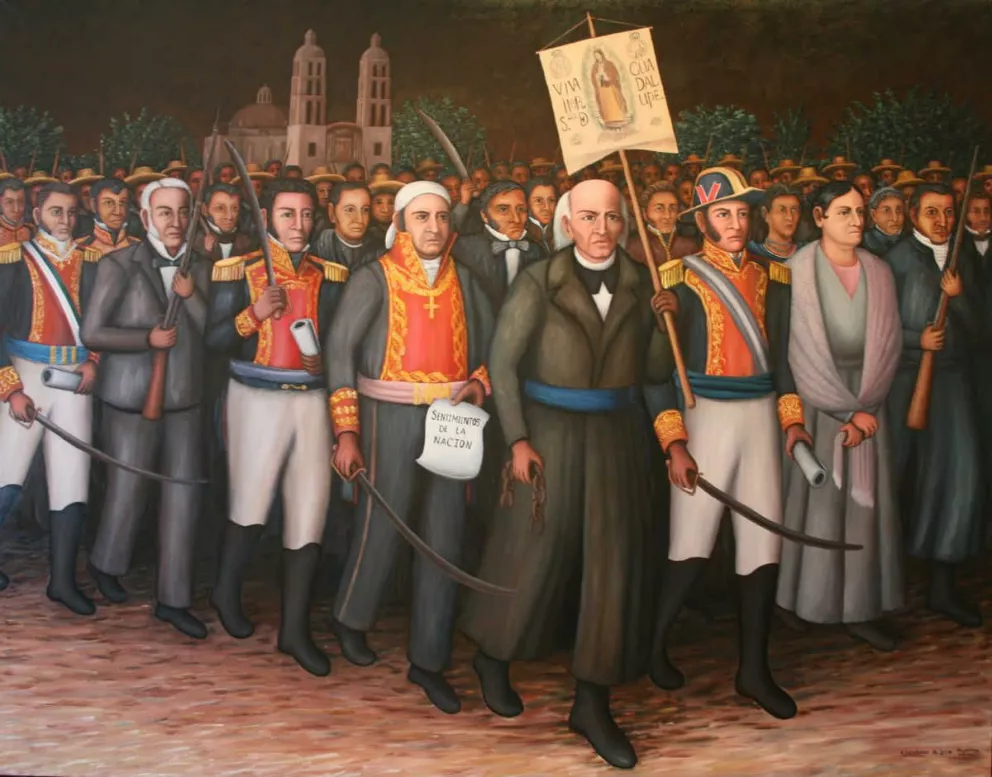 Personajes importantes de la Independencia de México.