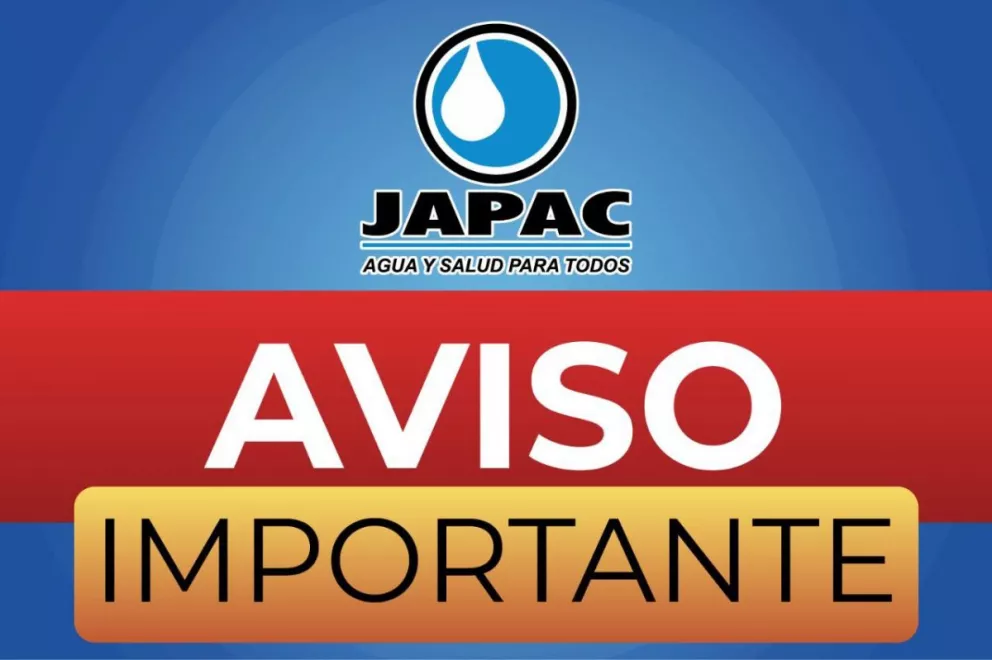 JAPAC informa horario en el que llegará el agua a las colonias de Culiacán.