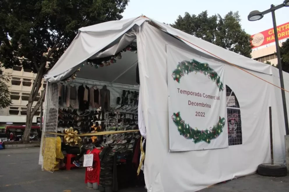 Inicia “Temporada Comercial Decembrina 2022” en el Centro Histórico de la CDMX.