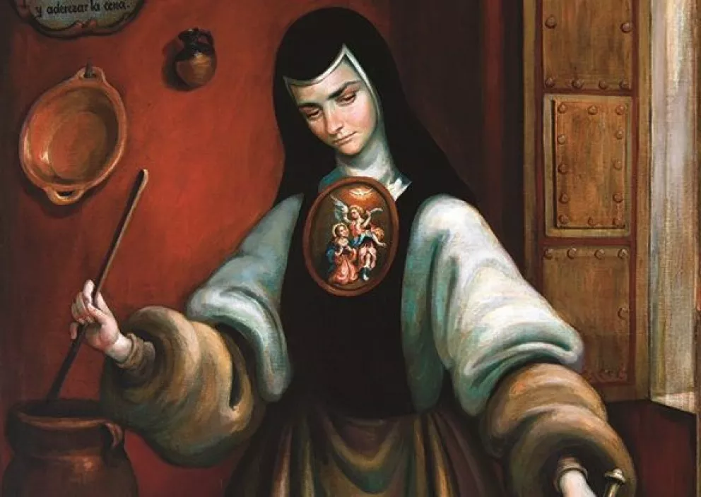 Recetas de buñuelos de Sor Juana Inés de la Cruz .